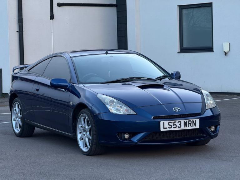 2004 Toyota Celica 1.8 VVT-i 3dr Petrol Manual Blue 99k ULEZ Free Solid 