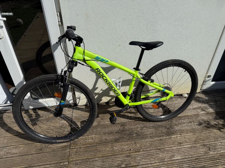 Decathlon ROCKRIDER ST 530 Mountain Bike – 27.5-inch Wheels, Yellow, AS NEW!