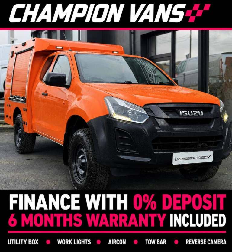 2019 Isuzu D-Max 1.9 TD Utility Pickup Diesel Manual