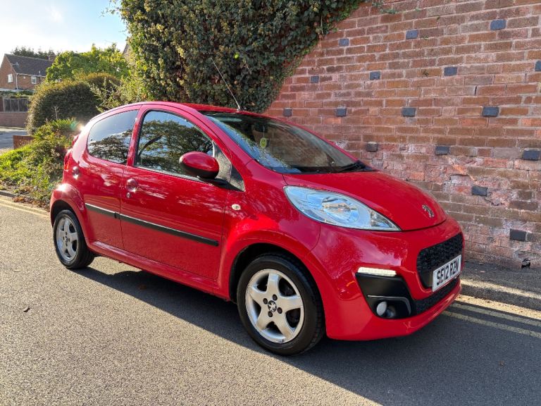 2012 12 PEUGEOT 107 998CC ALLURE,MOT SEPTEMBER 2027,£20 TAX 