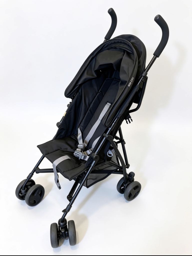 Black Baby Stroller Pushchair – Good Condition