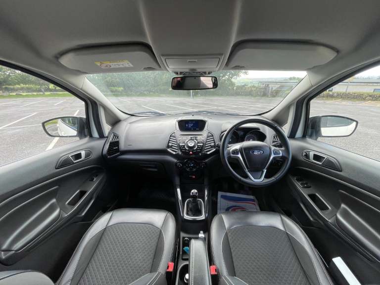 FORD ECOSPORT 1.0 EcoBoost 140 Titanium S 5dr Man, petrol, white + new timing