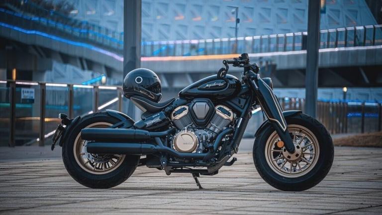 Benda NAPOLEON BOB NapoleanBob 500 V-Twin Bobber Cruiser Chopper A2 Licence 2...