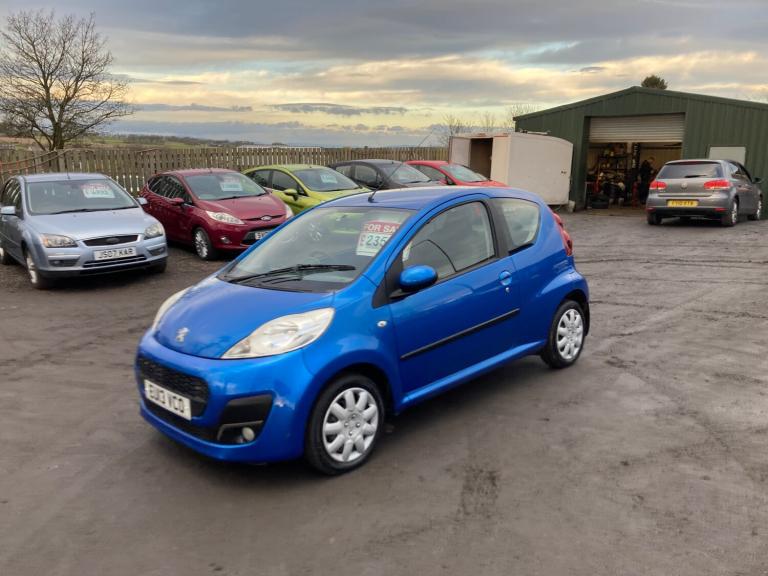 2013 Peugeot 107 1.0 Active 3dr HATCHBACK Petrol Manual