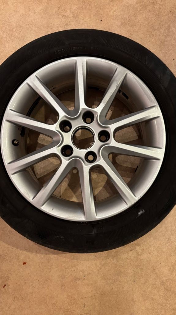 SEAT LEON ALLOY WHEEL SINGLE MK2 FL 1P 2008-2012 CR COPA 205 55 16 6.5J