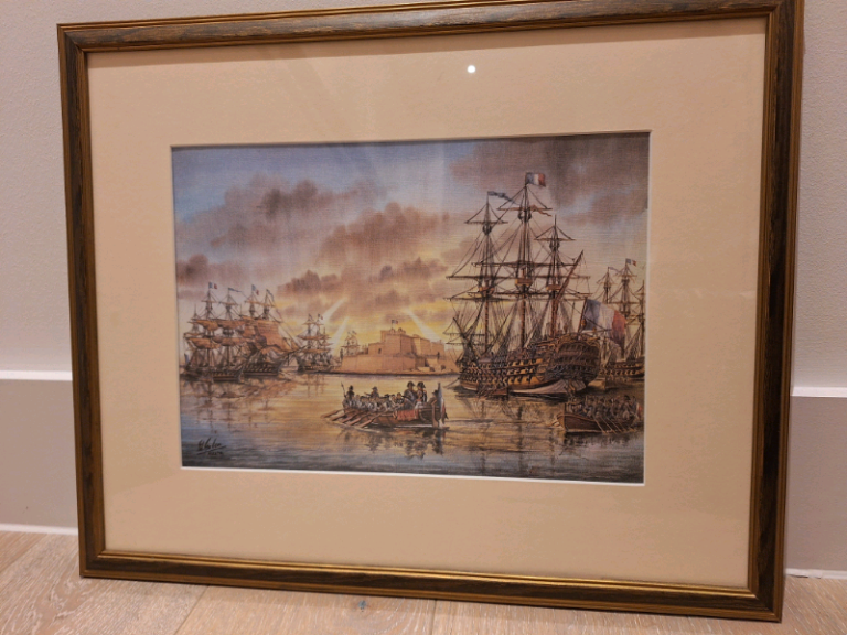 Painting of Napoleon in Malta
