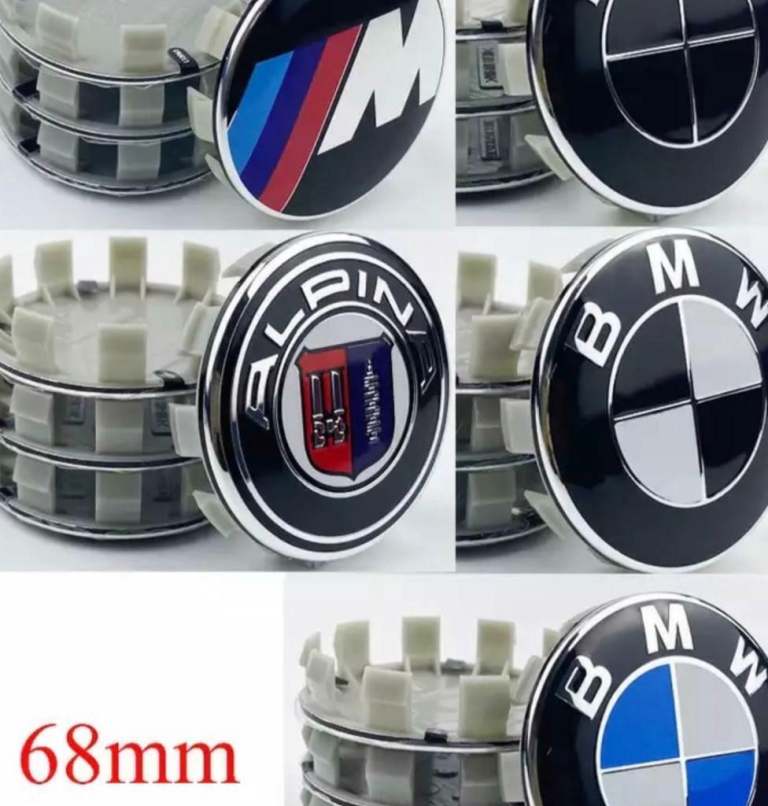 Bmw alloy wheel caps cover center 68mm 