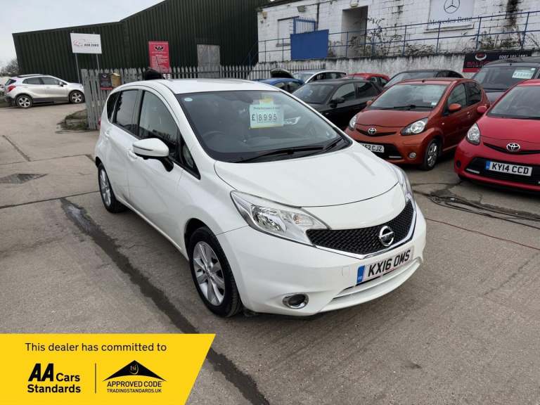 2016 Nissan Note 1.2 DiG-S Tekna 5dr Auto MPV PETROL Automatic