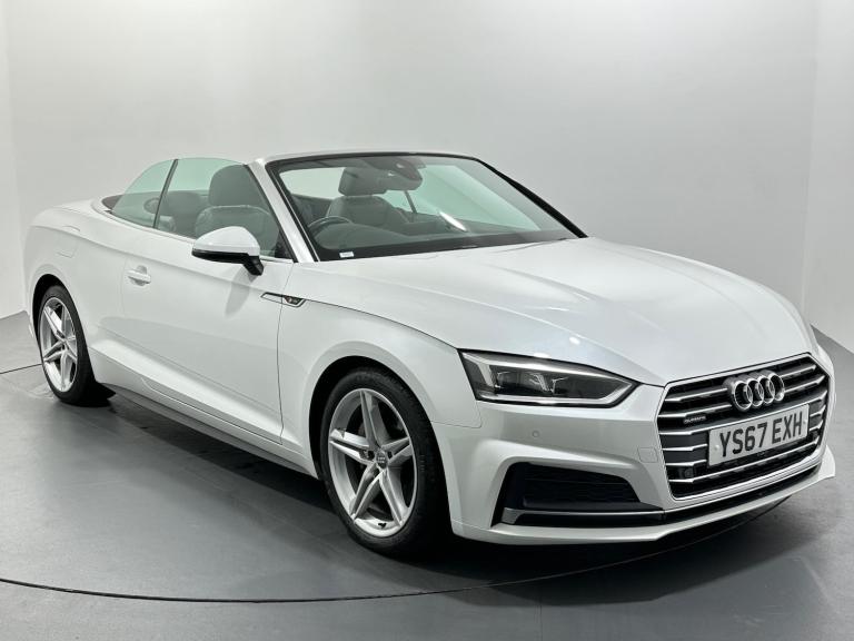 2017 Audi A5 Cabriolet 2.0 TDI S line S Tronic quattro Euro 6 (s/s) 2dr CONVERTIBLE Diesel Automatic