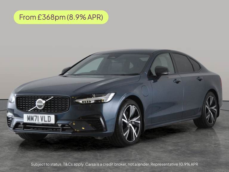 2022 Volvo S90 2.0h T8 Recharge 11.6kWh R-Design Saloon 4dr Petrol Plug-in Hybrid Auto AWD Saloon...