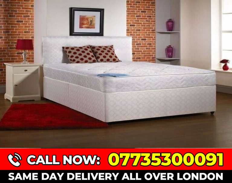 -KING SIZE ------SINGLE---- BED -----AND---- MATTRESS  (cbbfd)