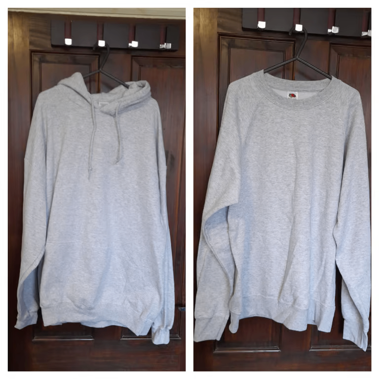  NEW Fruit of Loom Hoodie + Sweatshirt