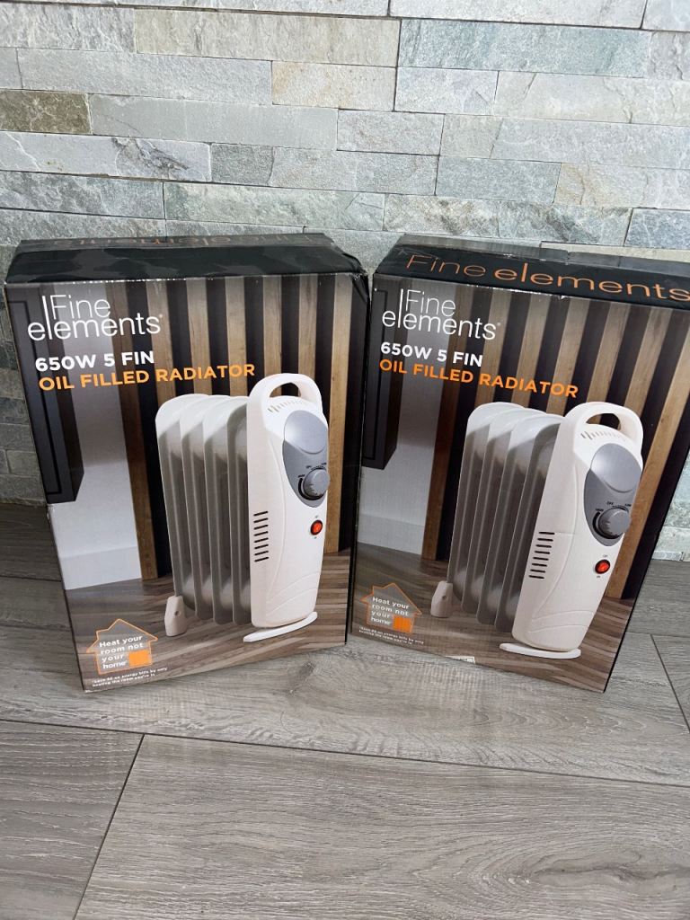 Brand new small oil filled radiator £15