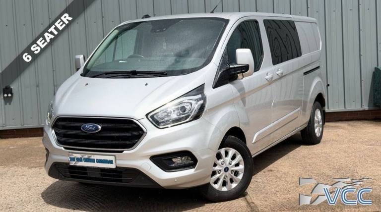 2022 Ford Transit Custom 72 LIMITED 6 SEAT DCIV CREW CAB L2 LWB Euro 6 2.0 320 170 BHP Combi Van ...