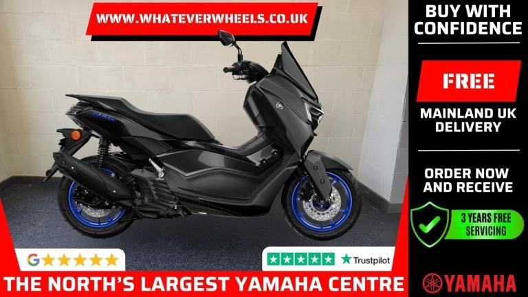 3 Years Free Servicing Yamaha NMAX 125cc Sports Scooter