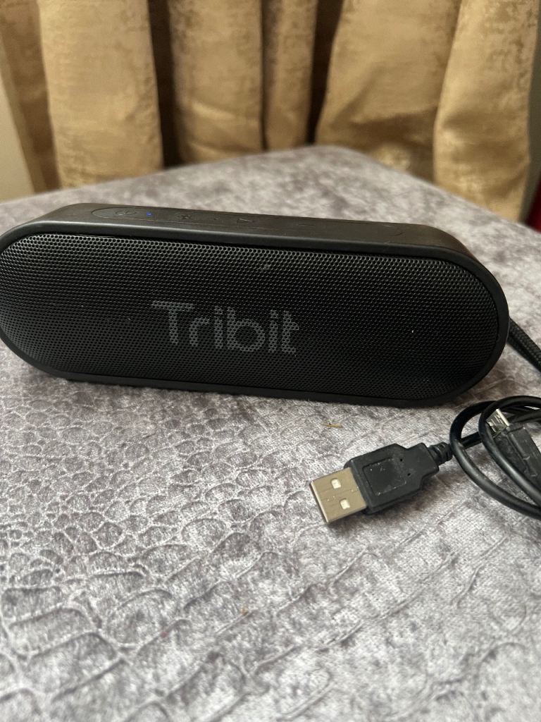 Tribit Bluetooth Portable Speaker/Aux In/Charging Cable 