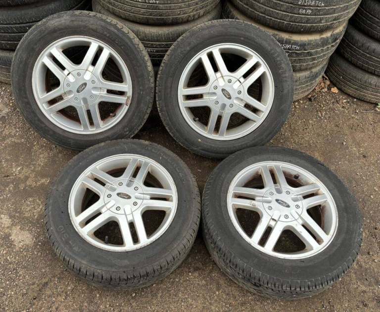 Ford Focus / Fusion Alloy Wheels & Tyres 195/60R15