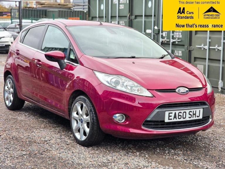 2010 Ford Fiesta 1.4 Titanium Hatchback 5dr Petrol Automatic (154 g/km, 94 bhp) Hatchback Petrol ...