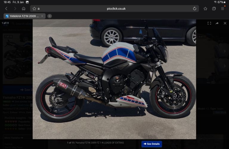 Yamaha, FZ, 2009, 998 (cc)