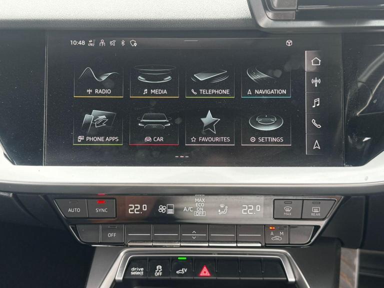 2022 Audi A3 40 TFSI e Sport 5dr S Tronic HATCHBACK PETROL/ELECTRIC Automatic