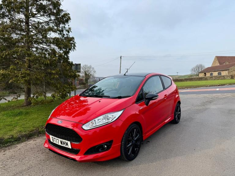 2017 Ford Fiesta 1.0 EcoBoost 140 ST-Line Red 3dr HATCHBACK Petrol Manual