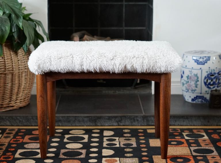 Mid Century Dressing Table Stool