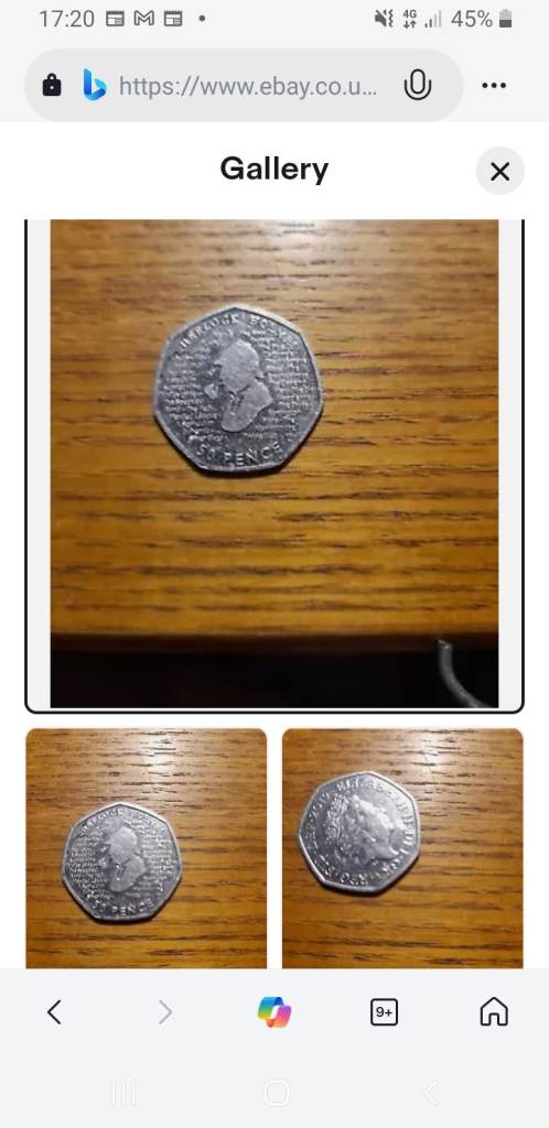 Sherlock holmes coin