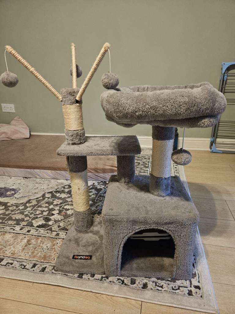 Cat Tree - Grey - Good Condition