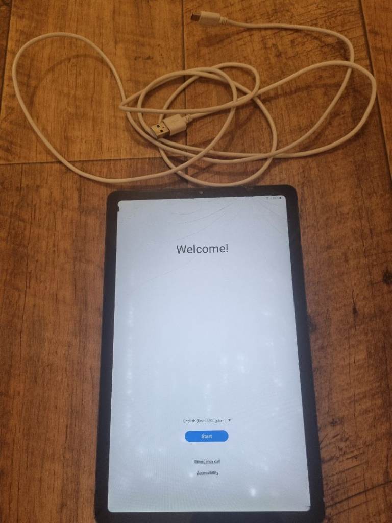 Samsung Galaxy Tab S6 Lite – Working but Damaged Screen – Spares or Repair
