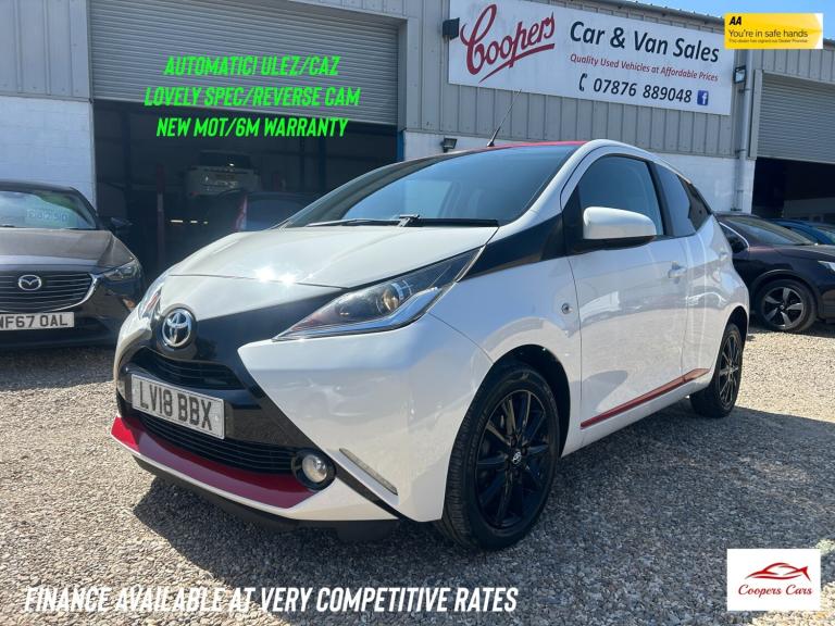 2018 Toyota AYGO 1.0 VVT-i X-Press 5dr x-shift HATCHBACK Petrol Automatic
