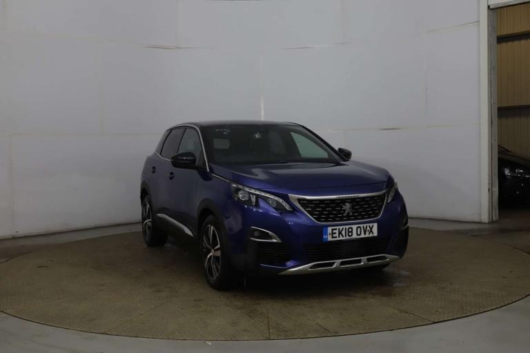 2018 Peugeot 3008 1.6 3008 GT Line Blue HDi S/S 5dr SUV Diesel Manual