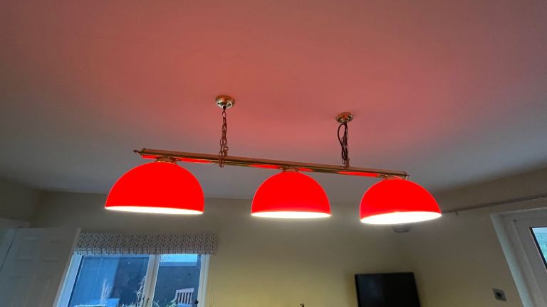 Pool table lights 