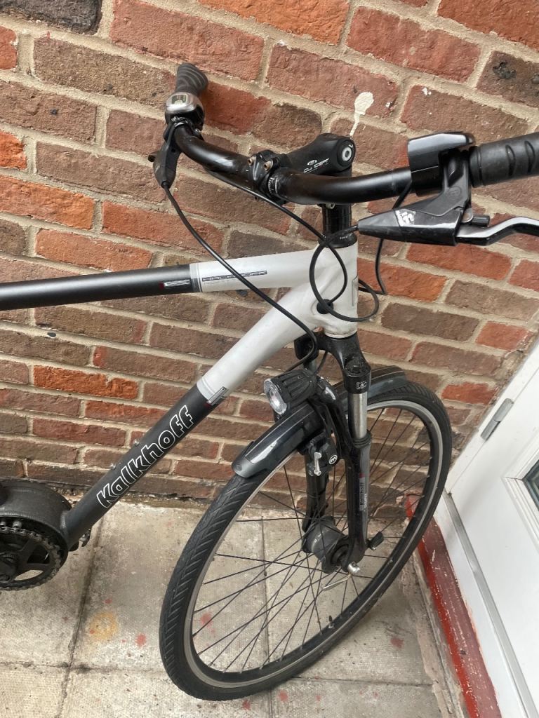 Kalkhoff Electric Bike - Black & Grey Hybrid E-Bike
