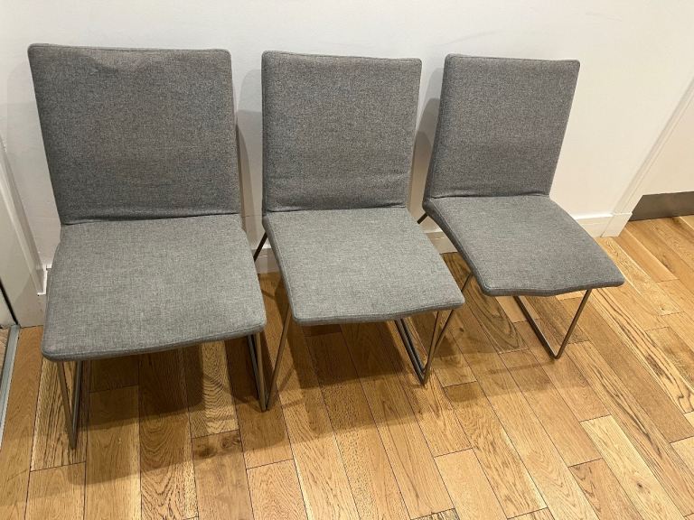 3 quality Bo concept chairs 