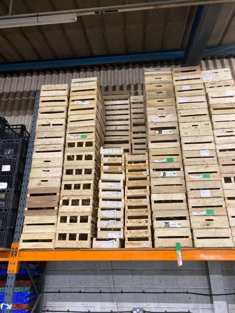 Wooden Crates - Ideal for Storage or Deliveries