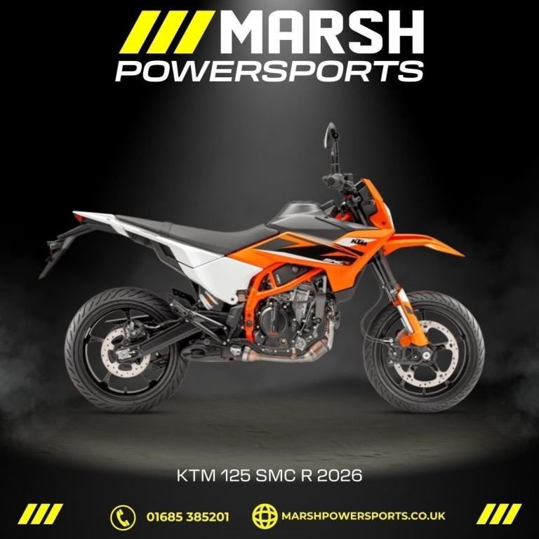 KTM 125 SMC R 2026 Model - KTM Main Dealer - 0% Finance