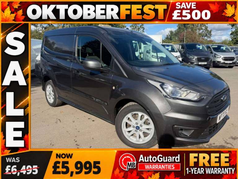 2020 Ford Transit Connect 1.5 200 EcoBlue Limited Panel Van 5dr Diesel Manual L1 Euro 6 (s/s) (12...