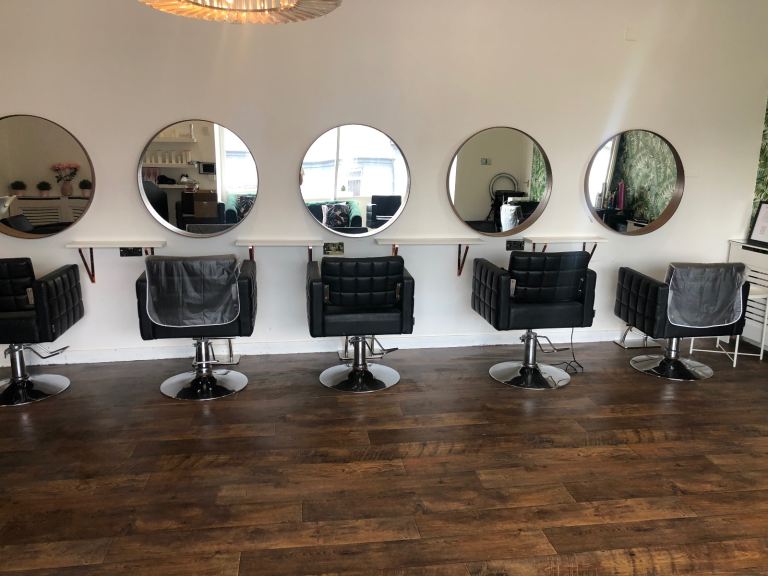 Hairdressing Salon Chairs and 2 x back washes. 