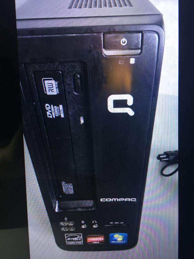 HP COMPAQ CQ1140UK MINI TOWER PC 8 Gb RAM, 120 Gb SSD, Windows 11