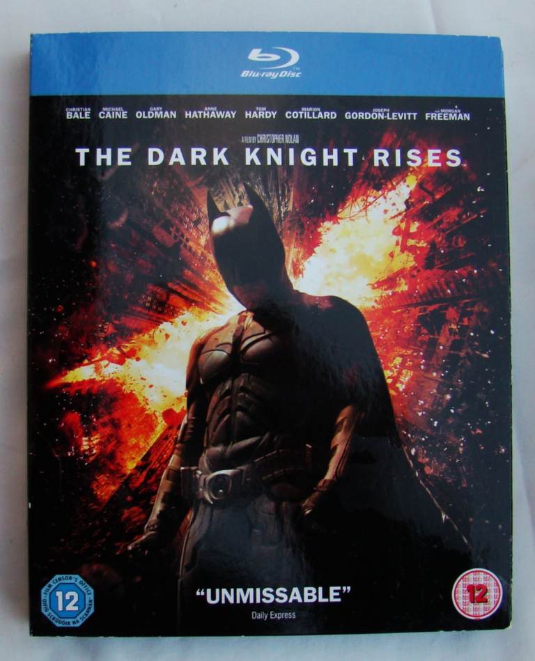 The Dark Knight Rises Blu-ray – Good Condition