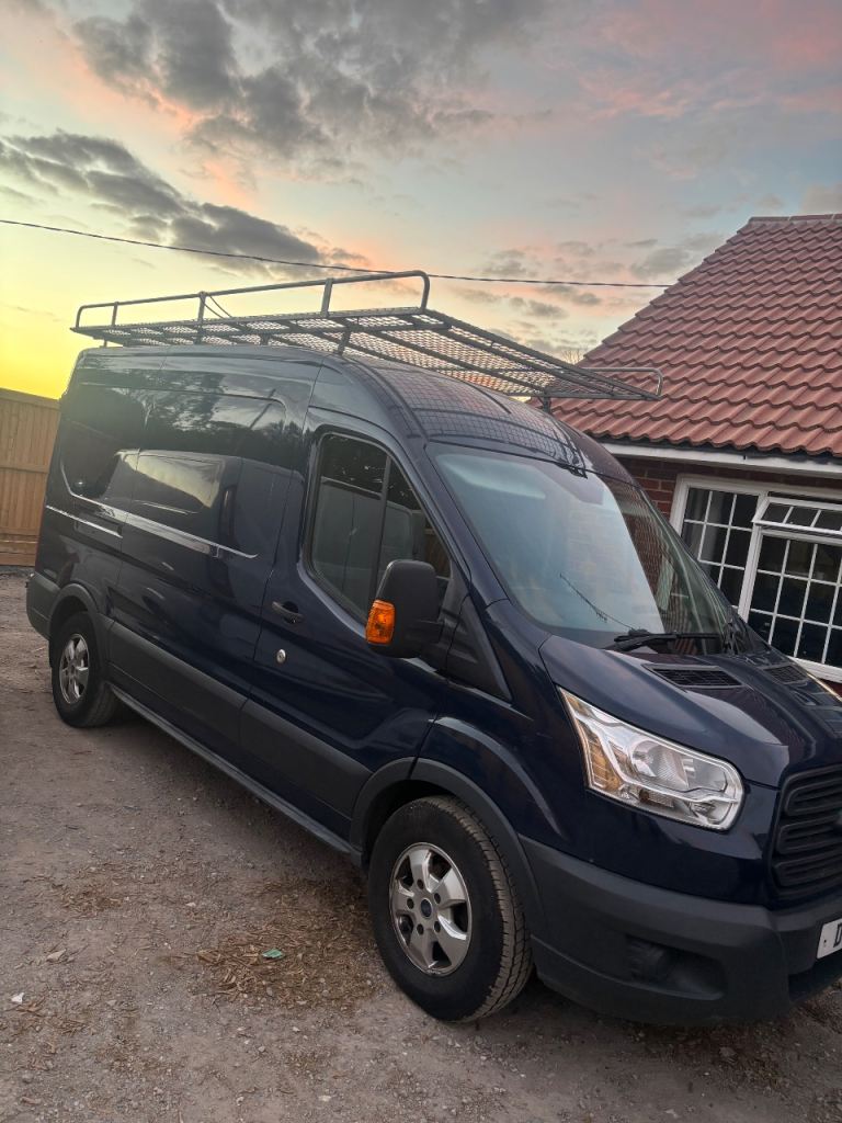 Transit high top roof racks with bolts