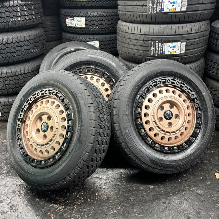 16” Heavy Load Rated Alloys New Wheels 215/75/16C Commercial Tyres Ford Transit MK8 350