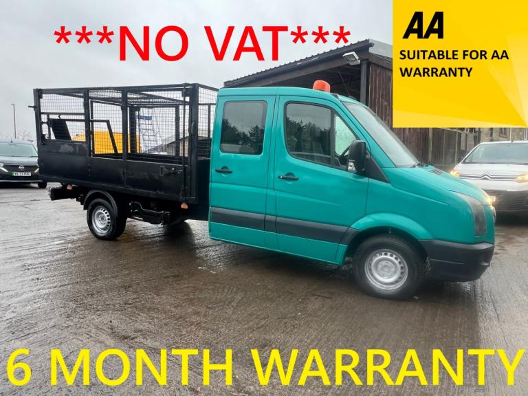 2010 Volkswagen Crafter 2.5 BlueTDI 109PS Double Cab CHASSIS CAB Diesel Manual