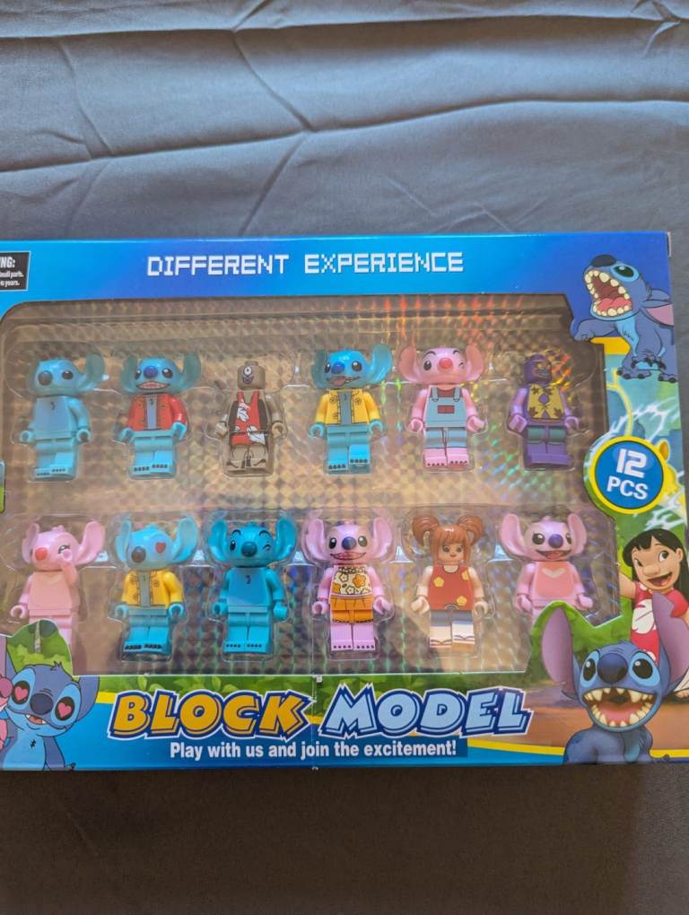 Stitch block model characters 