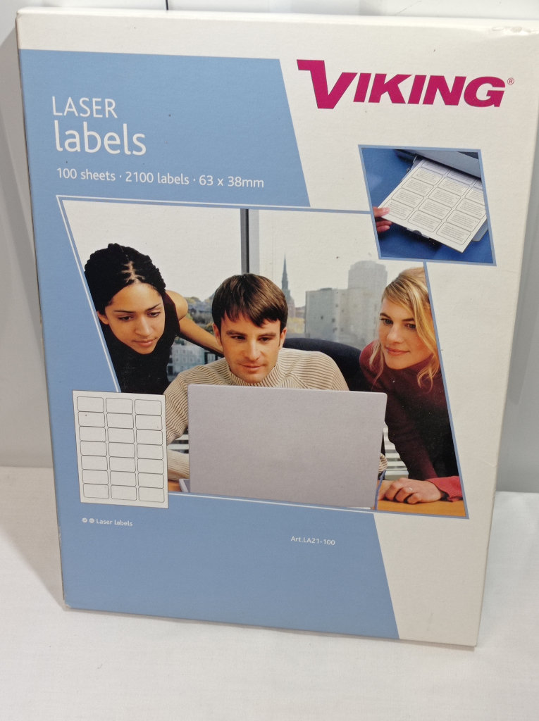2100 Laser Address Self Adhesive Labels L21