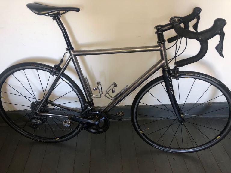 Titanium road bike 