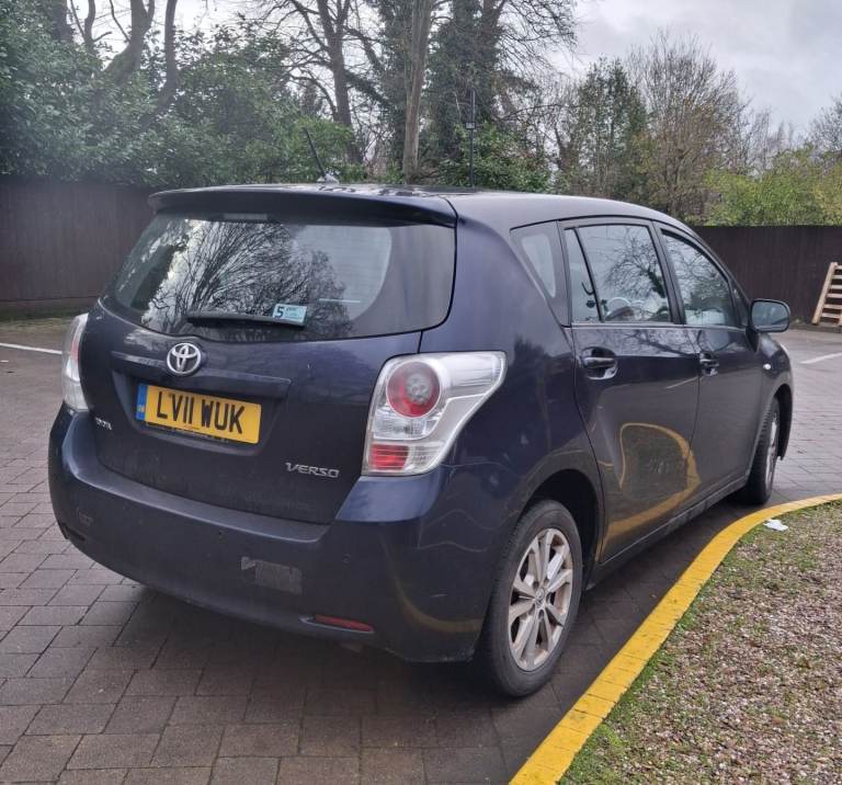 Toyota verso automatic 2011 1.8 petrol 