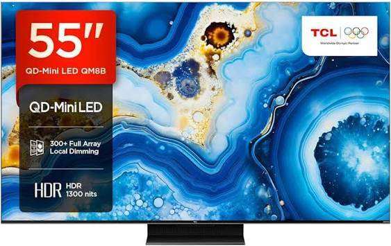 NEW/UNOPENED -TCL QLED GOOGLETV MINI LED  144HRZ /D/VISION/HDR/HDR10/ONKYO 2.1 SOUND SYSTEM,HDMI 2.1
