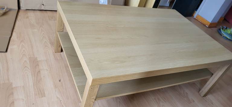 Coffee Table with Shelf 