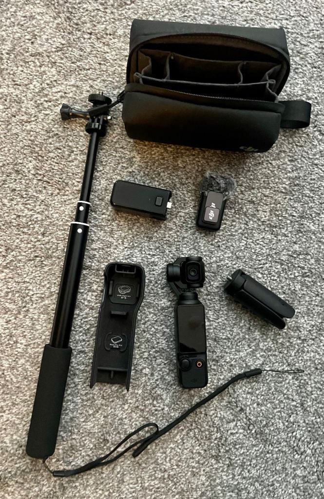 DJI Osmo Pocket 3 Creator Combo 4K Ultra HD Action Camera - Black